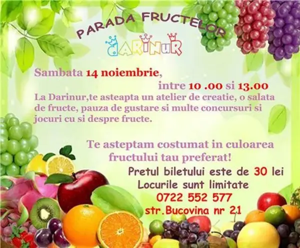Parada Fructelor!