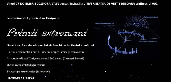 Primii Astronomi - Timisoara