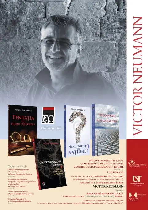 Prezentarea de carte Seria de autor Victor Neumann