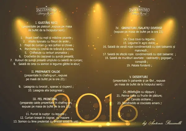 Revelion 2016 @ Jazzissimo