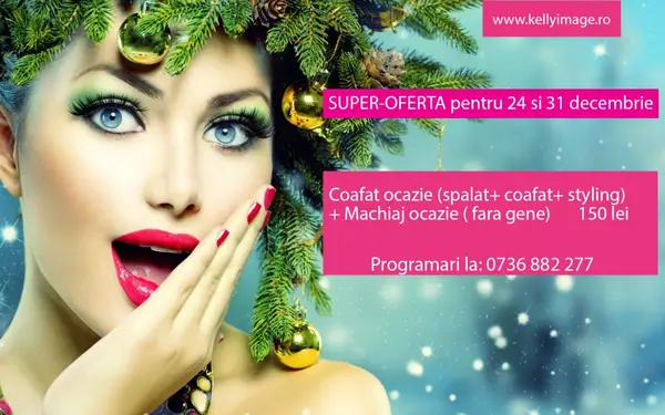 Oferta lunii decembrie la Salon Kelly Image