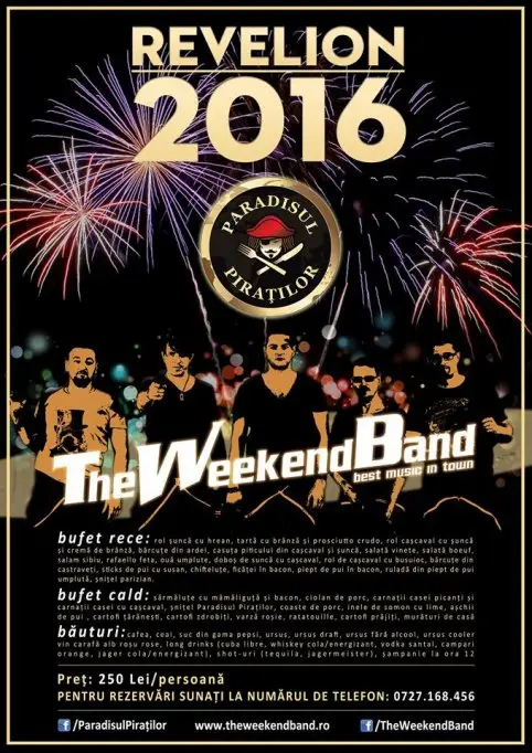 Revelion 2016 @ Paradisul Piratilor