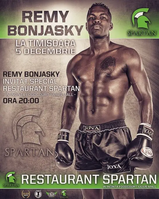 Remy Bonjasky - triplu campion K-1 invitat la Spartan in Iulius Mall