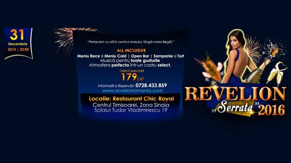 Revelion 2016 @ Chic Royal
