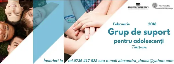 Grup de suport si psihoterapie pentru adolescenti