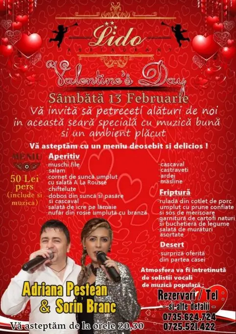 Valentine's Day la Lido