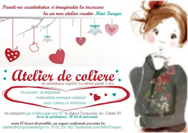 Atelier creativ de coliere