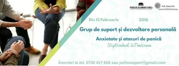 Grup de suport si psihoterapie pentru adulti