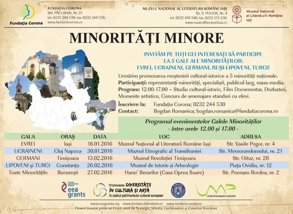 Invitatie Gala minoritatilor, Timisoara