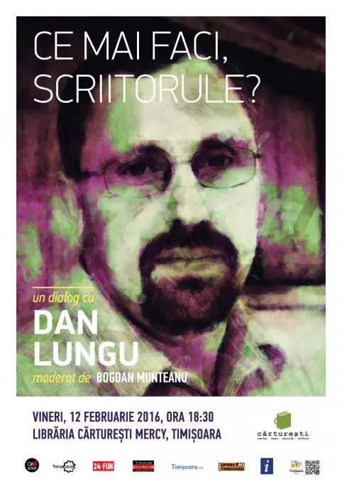 Ce mai faci, scriitorule? Raspunde: Dan Lungu