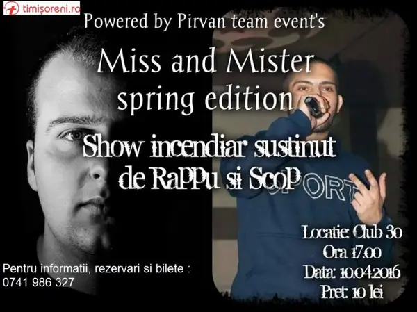 Miss and Mister Spring Edition