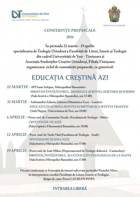 Educatia crestina azi