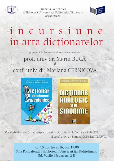 Incursiune in arta dictionarelor