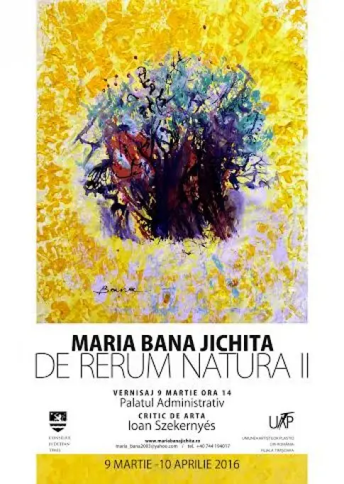 Expozitia de pictura intitulata "De rerum natura II"