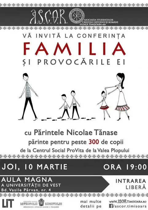 Conferinta cu Parintele Nicolae Tanase