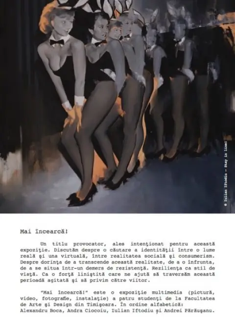 « Mai incearca!» - Alexandru Boca, Andra Adina Maria Ciocoiu, Iulian-Augustin Iftodiu si Andrei Parauşanu