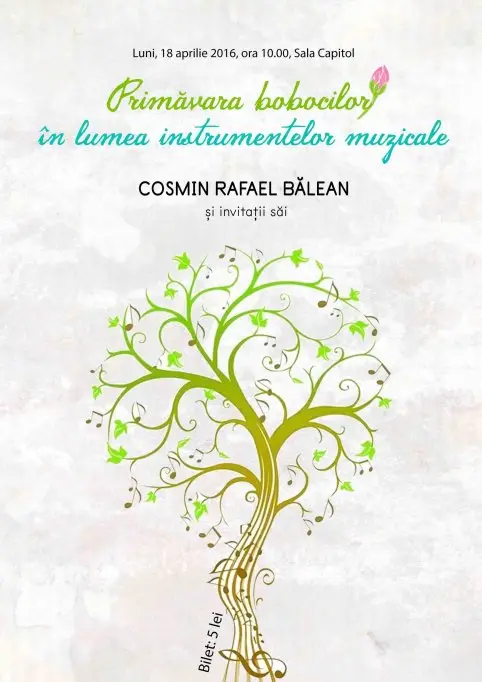 Primavara Bobocilor in lumea instrumentelor muzicale
