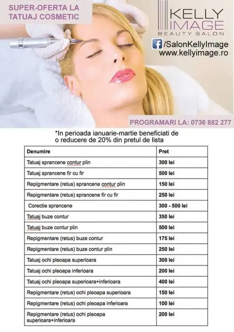 Tatuaje cosmetice in Timisoara