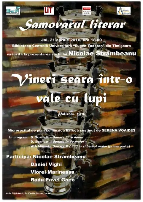 Vineri seara intr-o vale cu lupi, de Nicolae Strambeanu