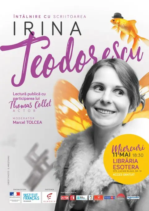 Intalnire cu scriitoarea IRINA TEODORESCU / Lectura publica Thomas Collet