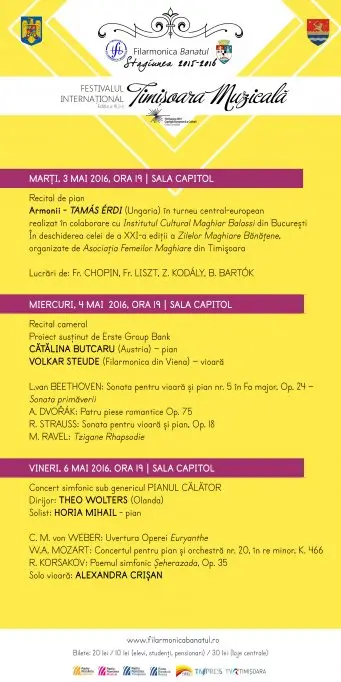 Festivalul International Timisoara Muzicala la final