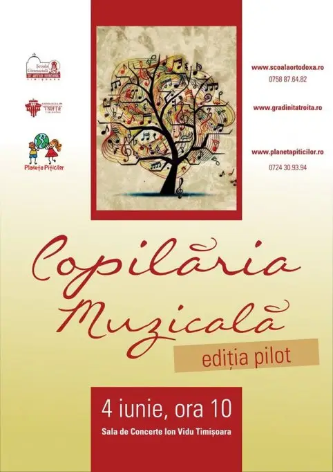 Festival concurs "Copilaria muzicala"