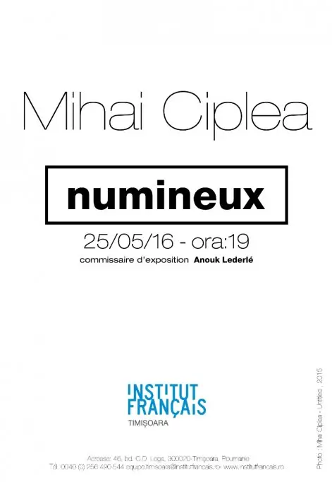 Expozitia Numinous de Mihai Ciplea