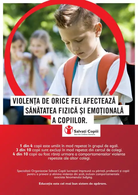 Violența între copii, în școlile din România, atinge un nivel îngrijorător
