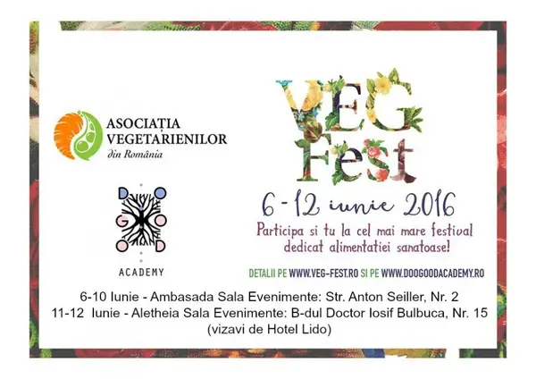 Veg Fest Timisoara - Saptamana Vegetarienilor din Romania