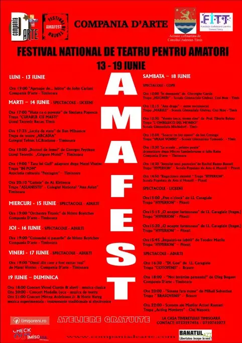 AMAFEST - Festival National de Teatru pentru Amatori