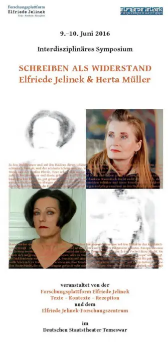Simpozionul Elfriede Jelinek & Herta Müller