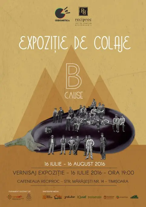 B Cause - Expoziție de colaje