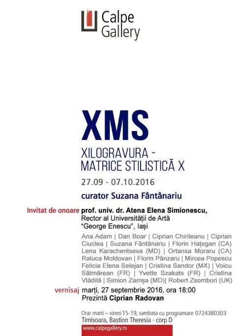 XMS - editia X @ Calpe Gallery