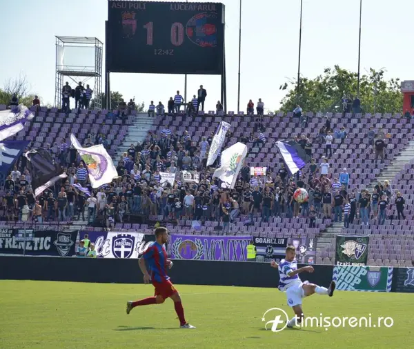 ASU Politehnica Timisoara 1-3 Luceafarul Oradea