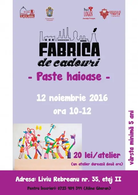 Fabrica de cadouri - Pastele haioase