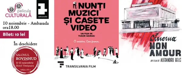 Filme documentare și vin bun la Ambasada