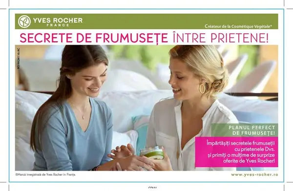 Prezentarea produselor Yves Rocher - frumusete si rasfat pentru doamne si domnisoare