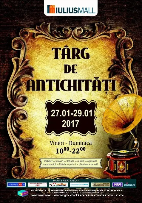 Targ de antichitati, teatru de papusi si promotii de iarna