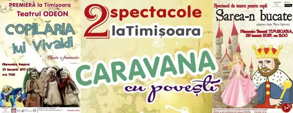 Caravana cu povesti pentru copii