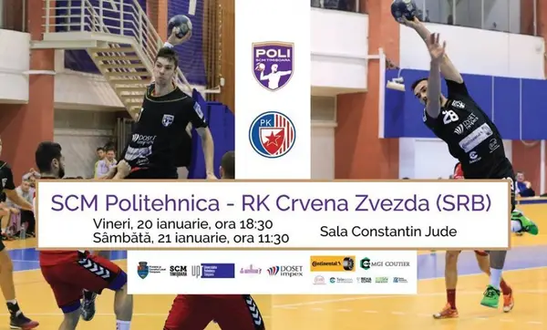 SCM Poli Timisoara - RK Crvena Zvezda