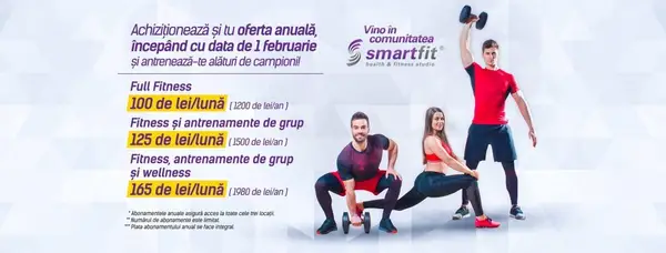 Oferta lunii februarie la SmartFit