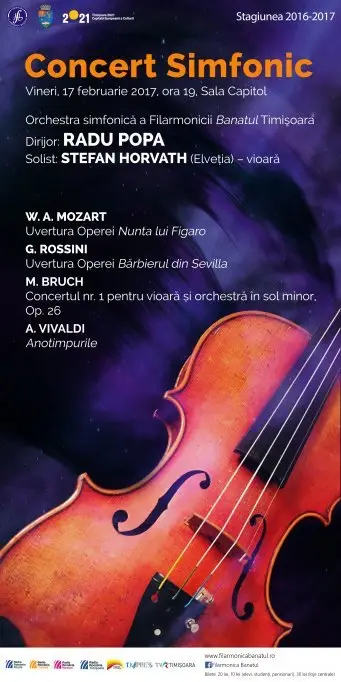 Concert simfonic Stefan Horvath