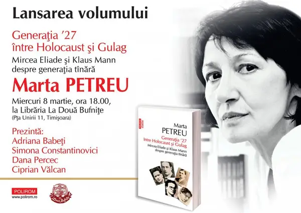 Intalnire cu Marta Petreu