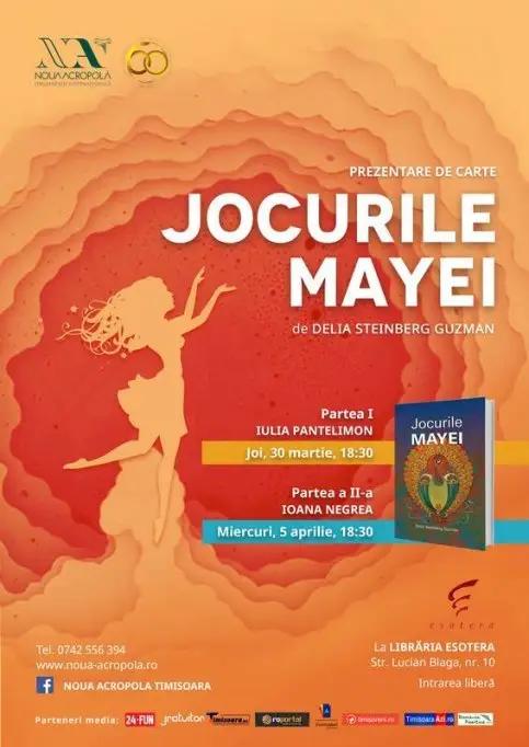 Prezentarea cartii Jocurile Mayei scrisa de Delia Steinberg Guzman