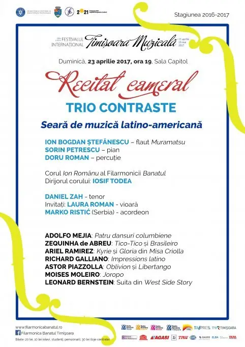 Concert simfonic Trio Contraste