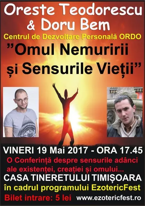 Conferinta Oreste Teodorescu & Doru Bem