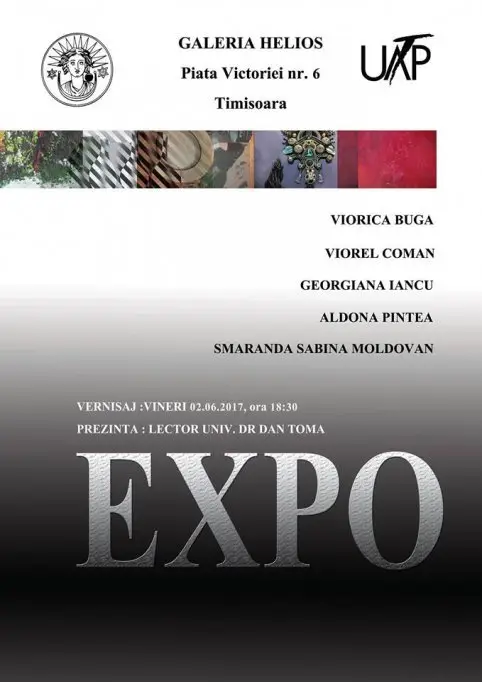 Expozitie de grup: Viorica Buga, Viorel Coman, Giorgiana Iancu, Aldona Pintea si Smaranda-Sabina Moldovan