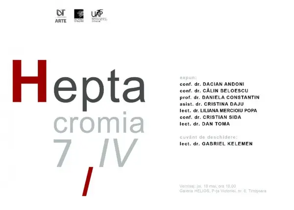 Expozitia Hepta Cromia