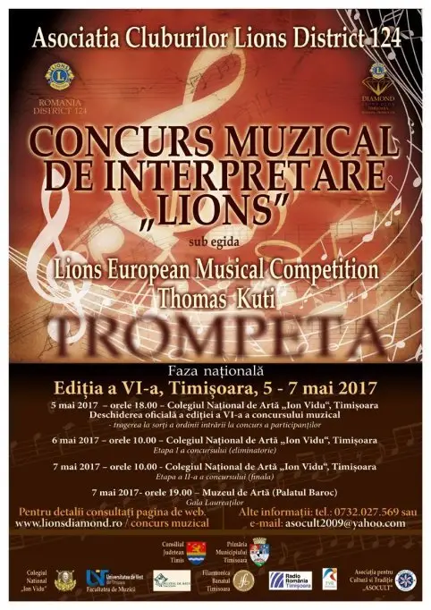 Concursul international de interpretare muzicala Lions