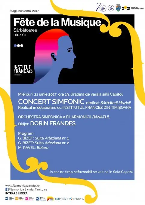 Concert simfonic dedicat Sarbatorii Muzicii